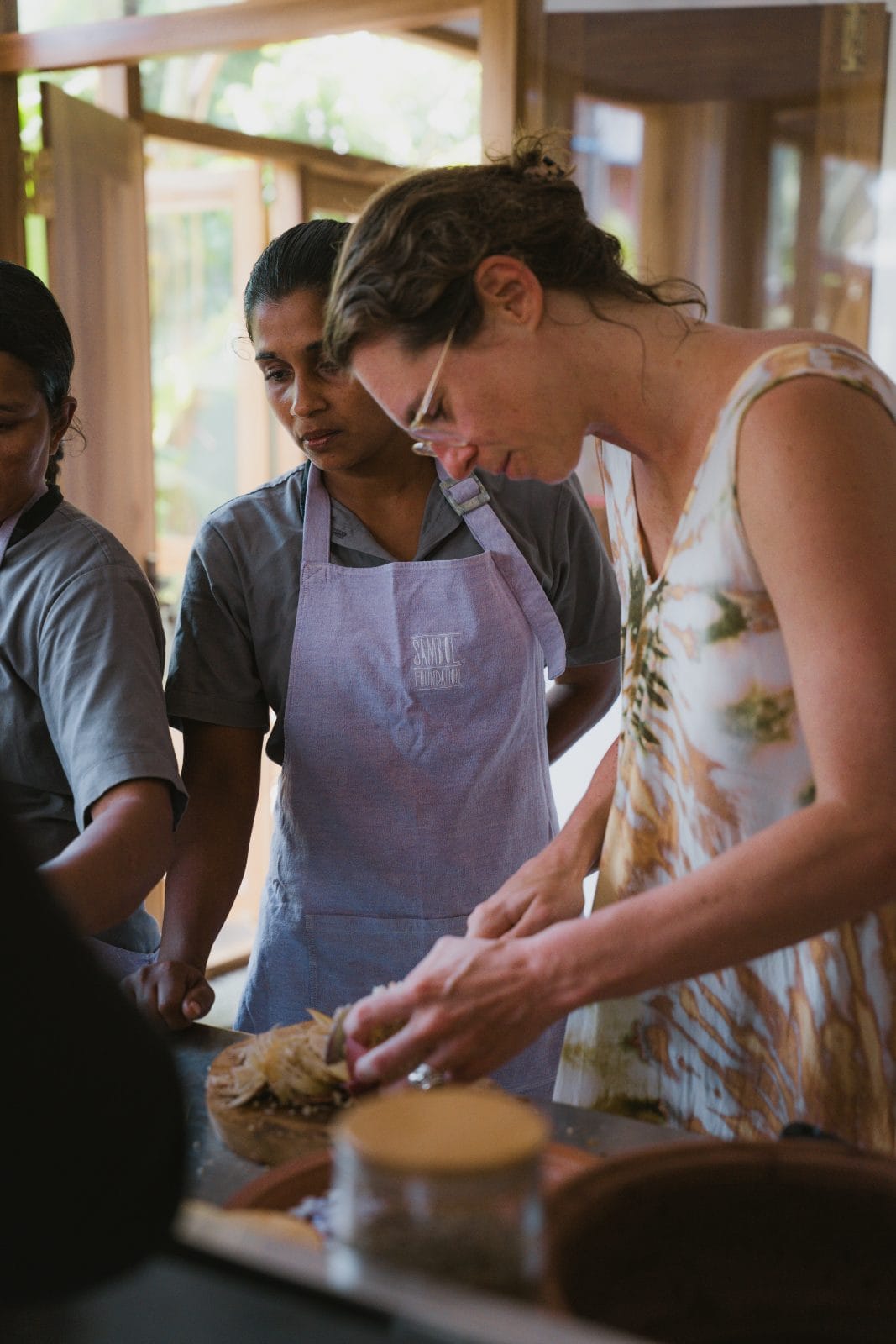 Sri Lankan cooking class at Kelani